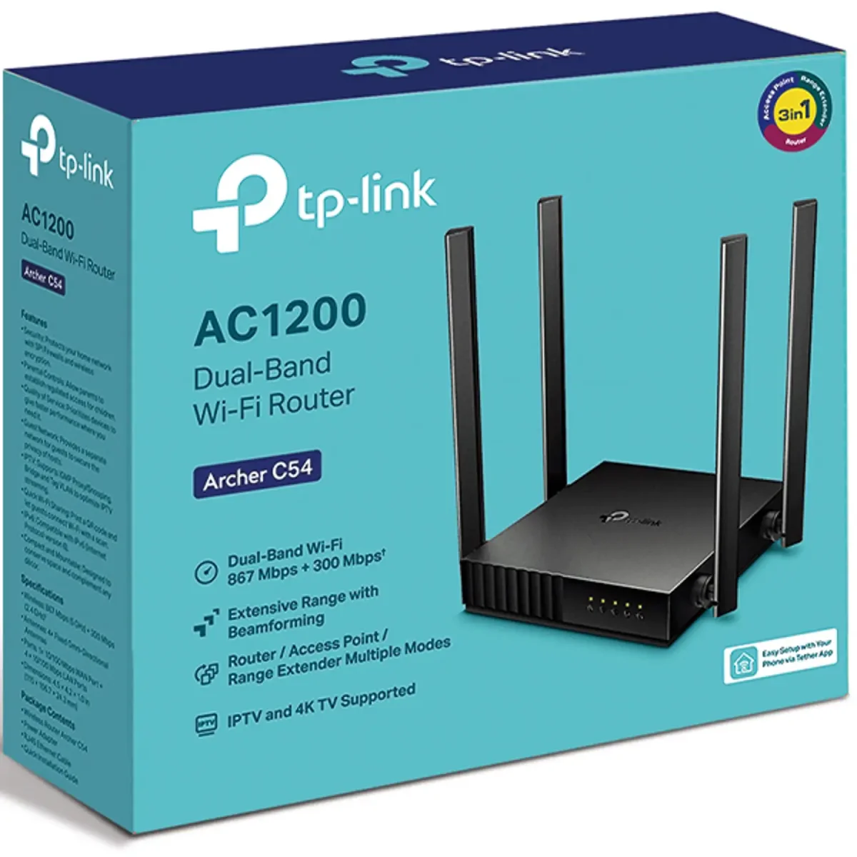 TP-Link AC1200 Dual-Band Wi-Fi Router